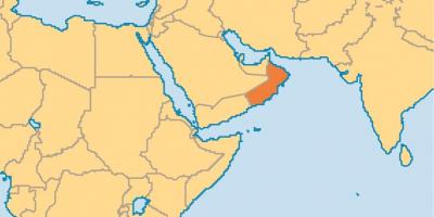 Оман карта карта світу